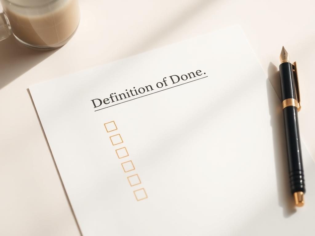 Definition of Done & Acceptance Framework